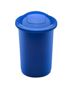 Plafor - Top Prullenbak 50L– Recycling - Blauw