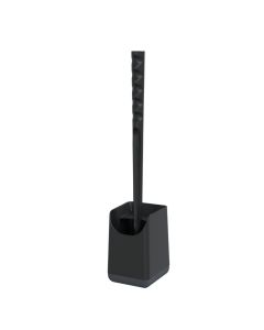 Aqua Laser – Toilet brush in holder - black