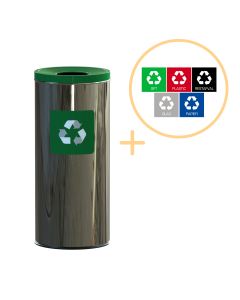 ALDA Eco - Prestige Waste Bin 45L - Green