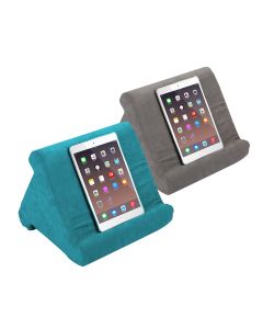 Orange Donkey – Tablet Kussen Set - Grijs en Blauw