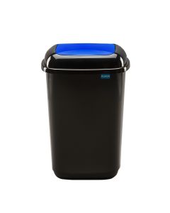 Plafor - Quatro Prullenbak 45L– Recycling - Blauw
