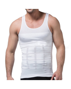 Slim Shirt Men - Wit - XL